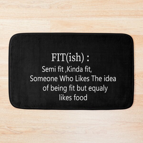 Item preview, Fit-ish Shirt, Workout Shirt, Funny Gym Shirt, Fit-ish Definition Shirt, Fitness Shirt designed and sold by Noui Barka.
