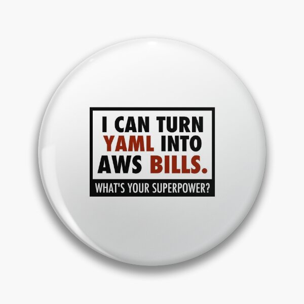 Item preview, I can turn YAML into AWS bills designed and sold by unixorn.