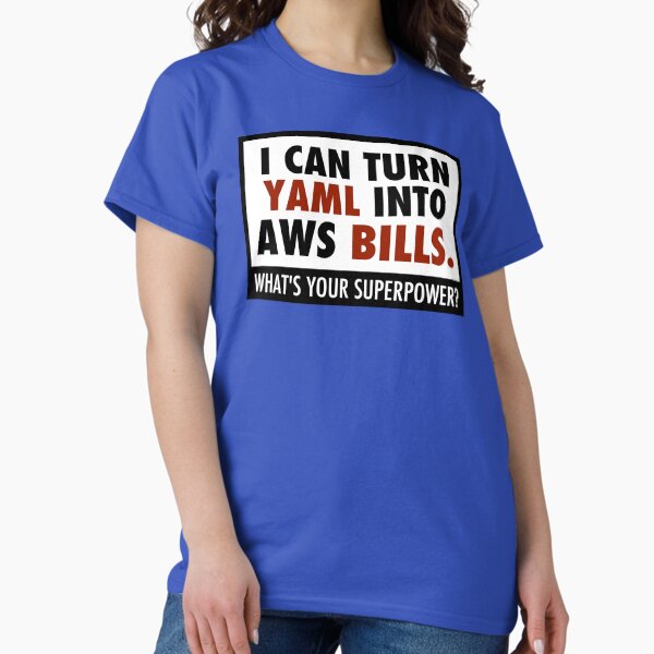 Item preview, I can turn YAML into AWS bills designed and sold by unixorn.