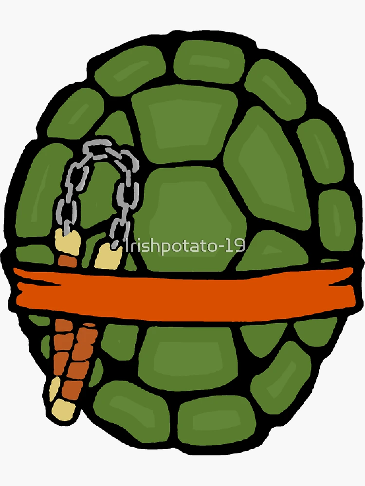 Master Turtle Shell Sticker for Sale by Relzak