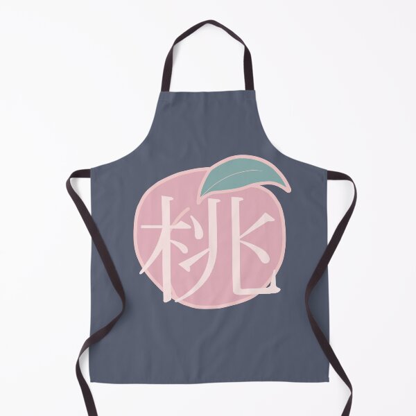 Item preview, Kawaii Peach With Kanji designed and sold by ViewerEqualsPhoton.