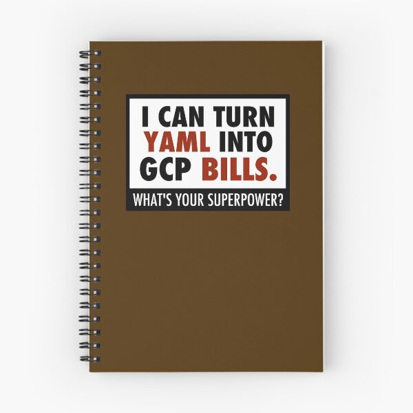 Item preview, I can turn YAML into GCP bills designed and sold by unixorn.