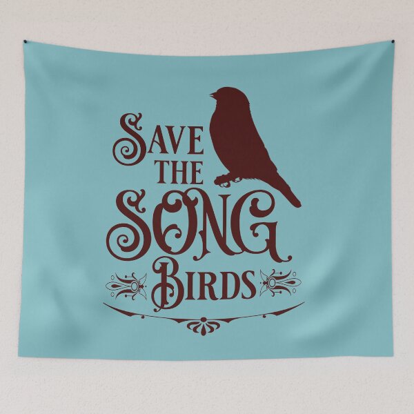 Item preview, save the songbirds designed and sold by sandpiperstudio.