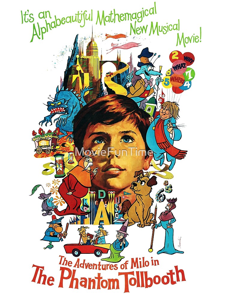 The Phantom Tollbooth by Norton Juster. Book Cover Art Print 