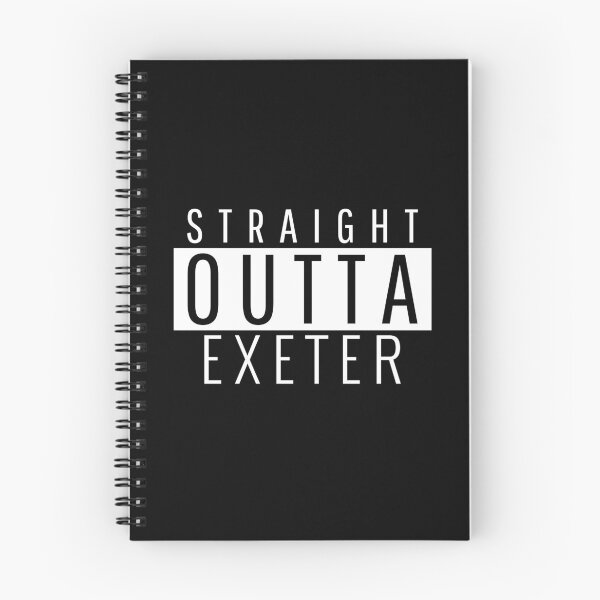 Item preview, Straight Outta Exeter Devon  designed and sold by Teelogic.