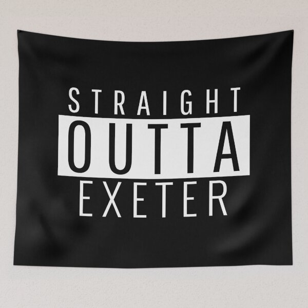 Item preview, Straight Outta Exeter Devon  designed and sold by Teelogic.