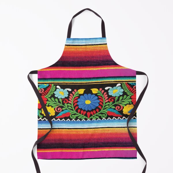 Item preview, Flowers and Hot Pink Serape designed and sold by TinaSalazar.