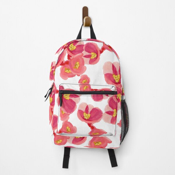 Item preview, Spring Coral Pink Flowers - Pink,Yellow and White Flower Buds designed and sold by BrianaMooreArt.