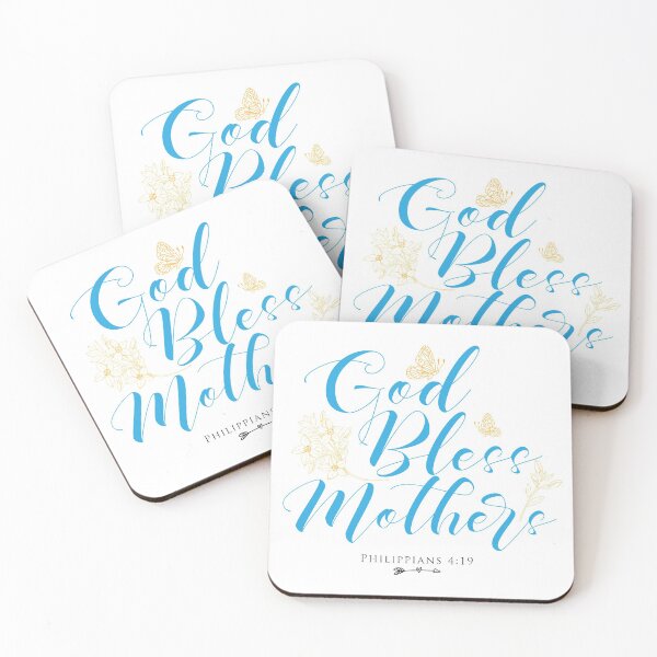 Item preview, God Bless Mothers Philippians 4 19 designed and sold by garmentoffaith.