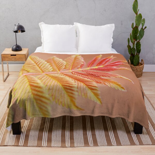 Item preview, Pretty peachy pink and orange colors photograph, a calming image of a beautiful leaf, with soft smoothing effect designed and sold by Orianah.