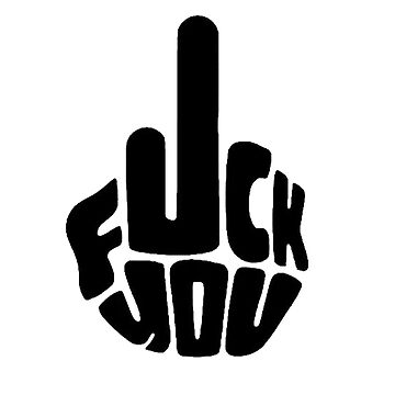 Artwork thumbnail, Middle Finger by unionpride