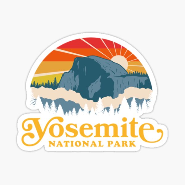 Item preview, Yosemite National Park Retro Nature Hiking Tshirt designed and sold by Clavitaps.