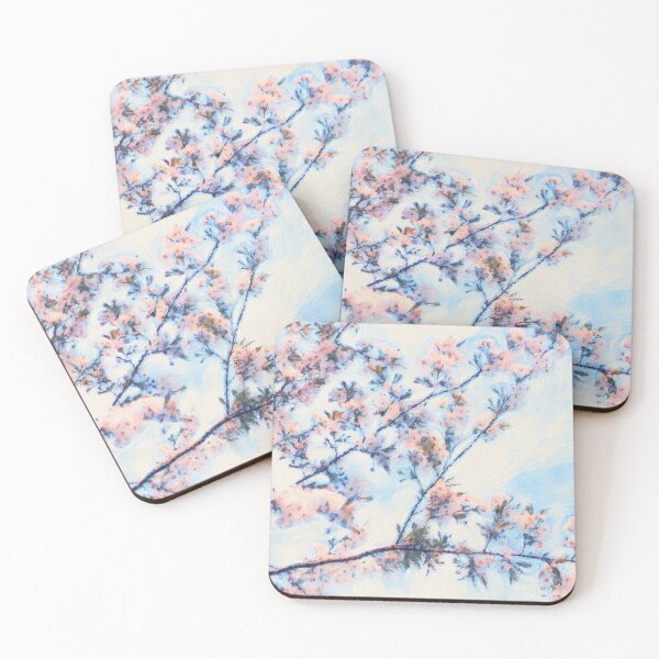 Item preview, Pretty Pink Flowers designed and sold by ItsTimeForWine.