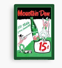 Mountain Dew Ad Canvas Print