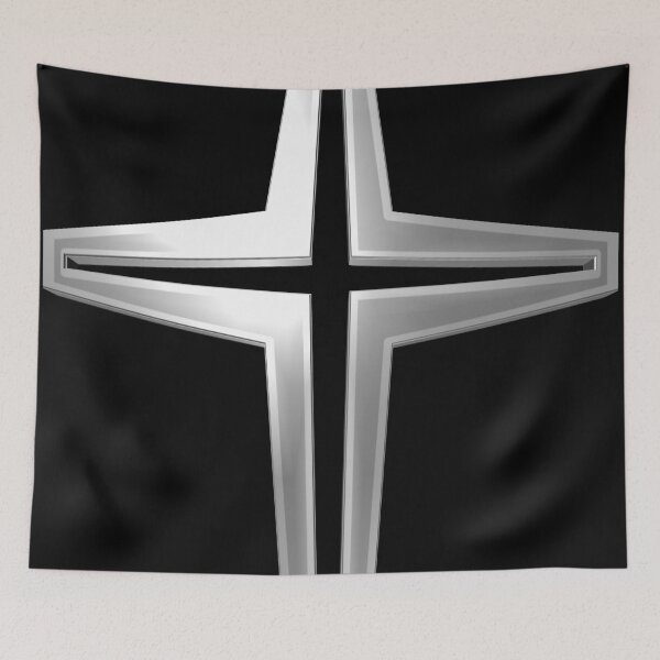 Item preview, Shiny Silver Christian Cross designed and sold by toddbrooney.