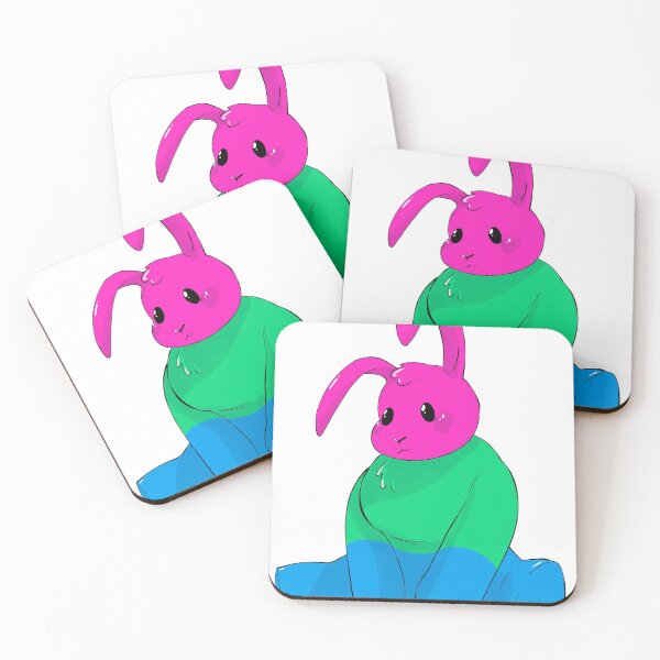 Artikelvorschau, Pride Bunny Poly entworfen und verkauft von DesisArtBox.