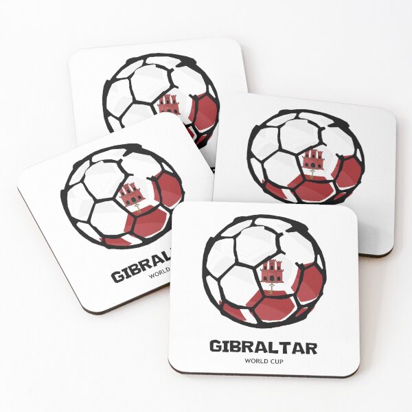 Item preview, Gibraltar Football Country Flag designed and sold by KewaleeTee.