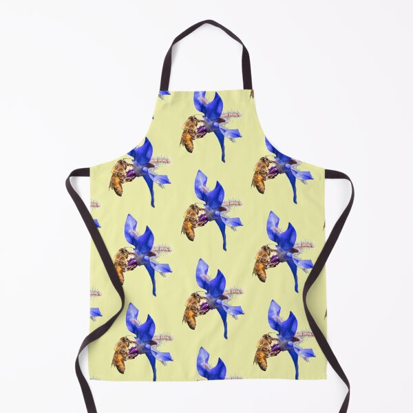 Item preview, Borage Flower Bee designed and sold by FigTreeMagick.