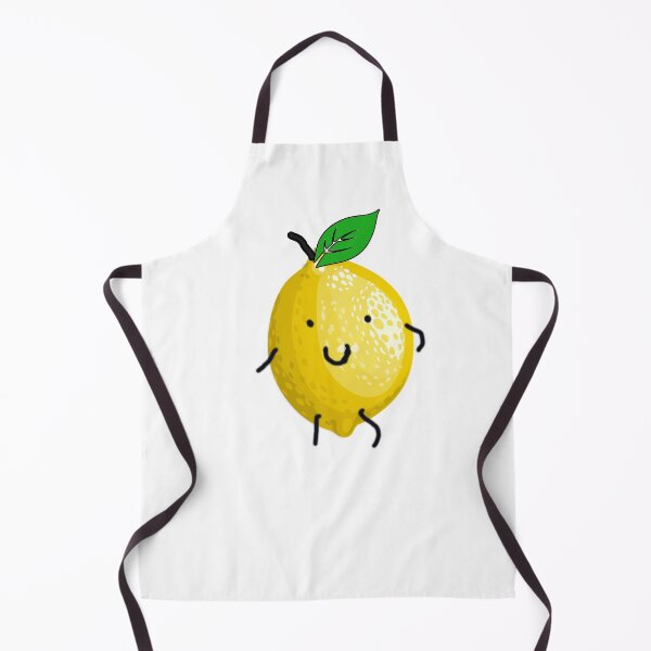 Item preview, Cute cartoon lemon with smily face yellow tshirt/sticker summery fruit designed and sold by Paintingladycat.