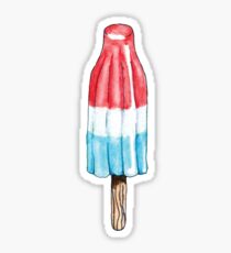 Bomb Pop Watercolor Illustration Sticker Sticker