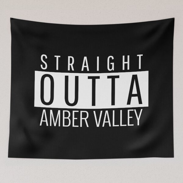 Item preview, Straight Outta Amber Valley Derbyshire  designed and sold by Teelogic.