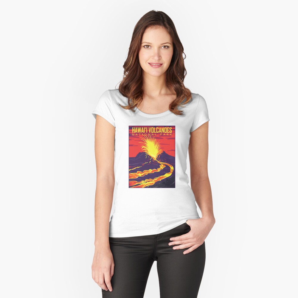 Item preview, Fitted Scoop T-Shirt designed and sold by Home-Spirit.
