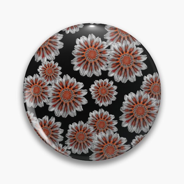 Item preview, Orange Flowers pattern designed and sold by cizito.