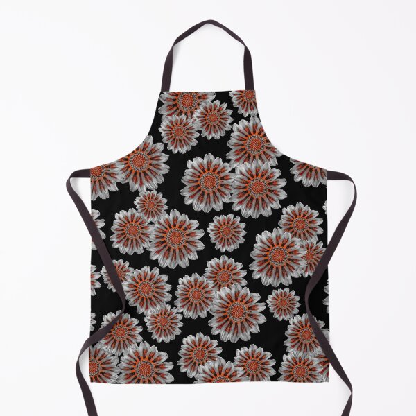 Item preview, Orange Flowers pattern designed and sold by cizito.