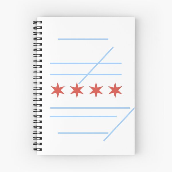 Item preview, KORD Runway Map Chicago Flag designed and sold by jackdennis7.
