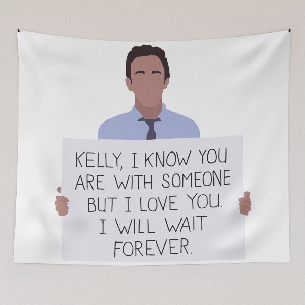 Item preview, Ryan Confesses Love to Kelly The Office designed and sold by Shoe-La-La.
