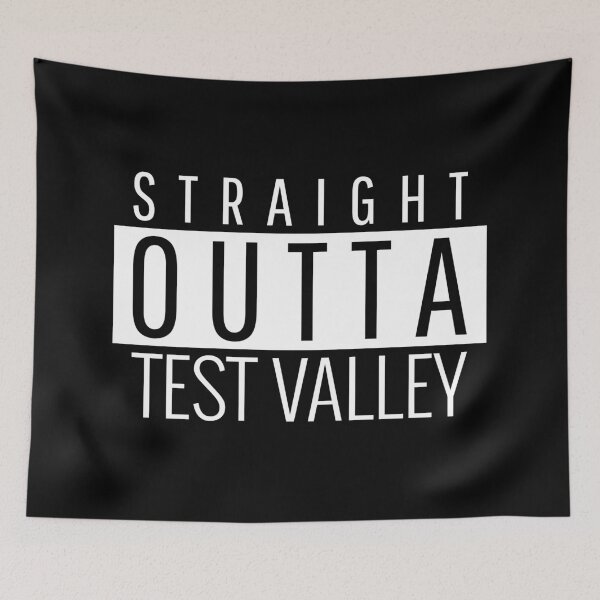 Item preview, Straight Outta Test Valley Hampshire  designed and sold by Teelogic.