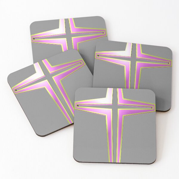 Item preview, Pastel Pink Christian Cross designed and sold by toddbrooney.