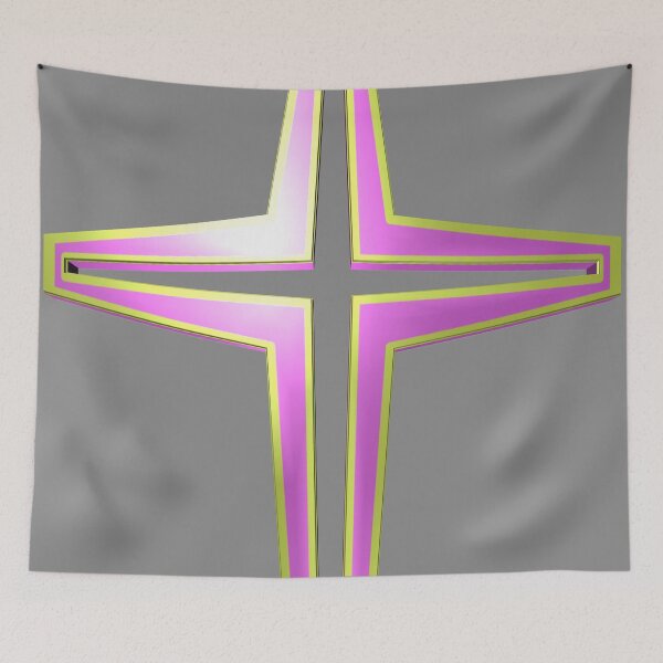 Item preview, Pastel Pink Christian Cross designed and sold by toddbrooney.