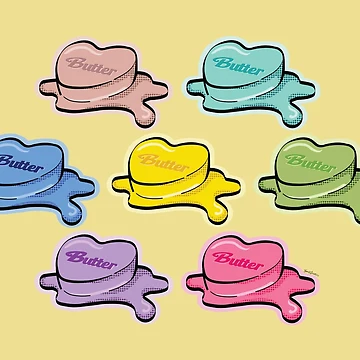 Artwork thumbnail, Army Butter In Color Pattern by Frannotated