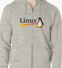 Linux Zipped Hoodie