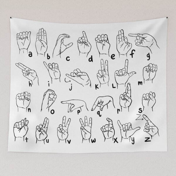 Item preview, ASL Chart  designed and sold by rmcbuckeye.