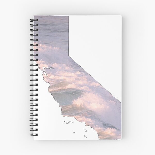 Item preview, Surfear dentro del contorno del estado de California designed and sold by KC-Photography.