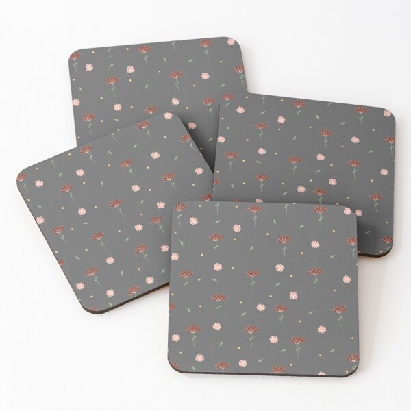 Item preview, Little red flower pattern designed and sold by Christiana Nicole.