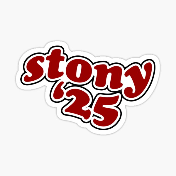 "Stony Brook University Class of 2025" Sticker for Sale by