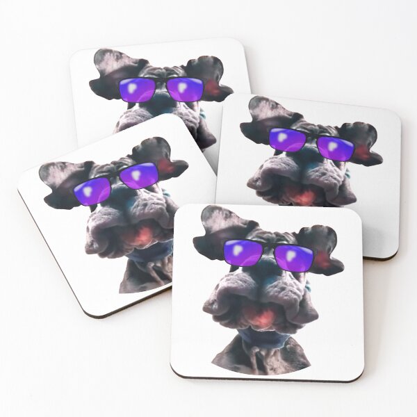 Item preview,  Dog in rainbow sunglasses designed and sold by Galina Kostyaeva.