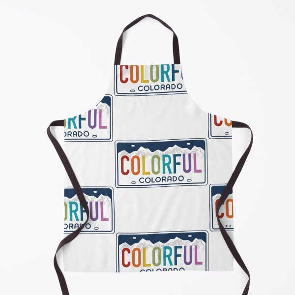 Item preview, Colorful Colorado Rainbow - Colorado License Plate Design designed and sold by ExploreColorado.
