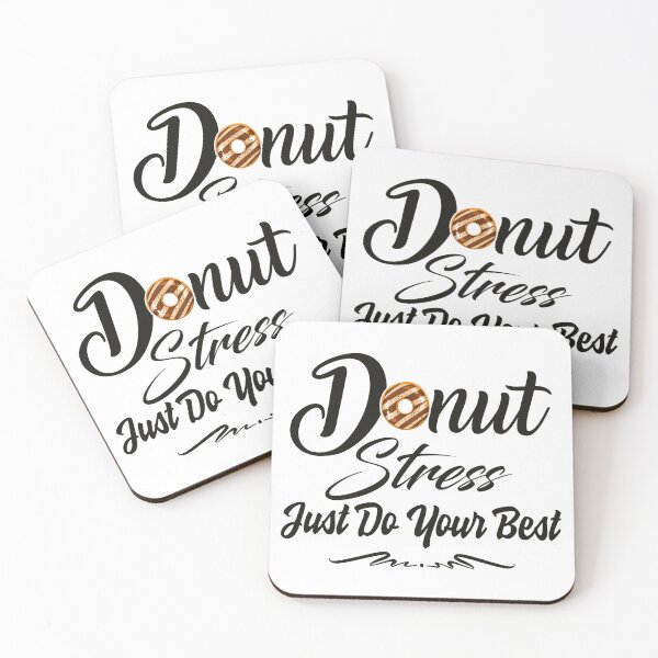 Item preview, Donut Stress Just Do Your Best // Testing Shirt // Kindergarten Teacher Tee // dunkin donut shirts // Field Trip Shirts for Teachers designed and sold by soufishop.