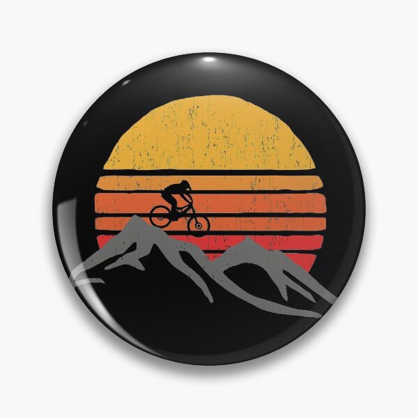 Item preview, Mountain Bike Vintage Sunset Design Graphic Design - b designed and sold by Gerdek.