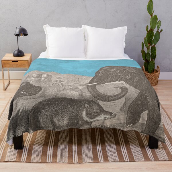 Item preview, Jungle safari with elephant hippopotamus pig designed and sold by Mauswohn.