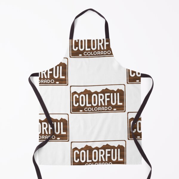 Item preview, Colorful Colorado Wooden - Colorado License Plate Design designed and sold by ExploreColorado.