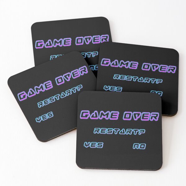 Item preview, Game over fluo designed and sold by Astralia.
