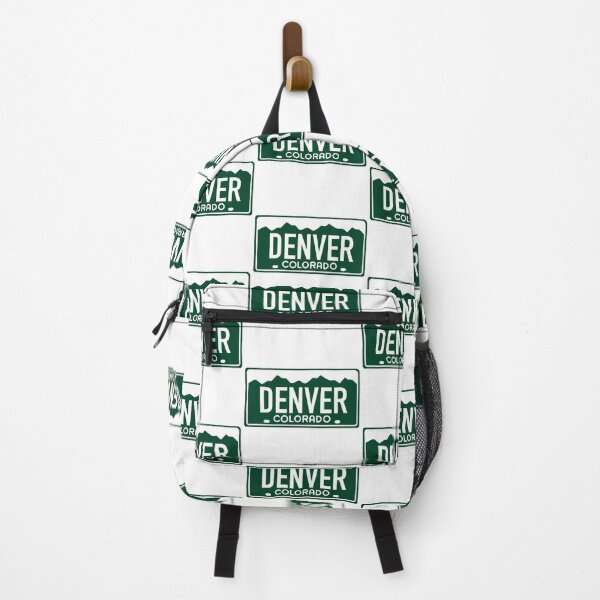 Item preview, Denver Colorado White on Green - Colorado License Plate Design designed and sold by ExploreColorado.