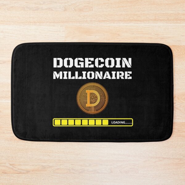 Item preview, Dogecoin Millionaire Loading, Funny Crypto Cryptocurrency designed and sold by Chic Threads Shop.