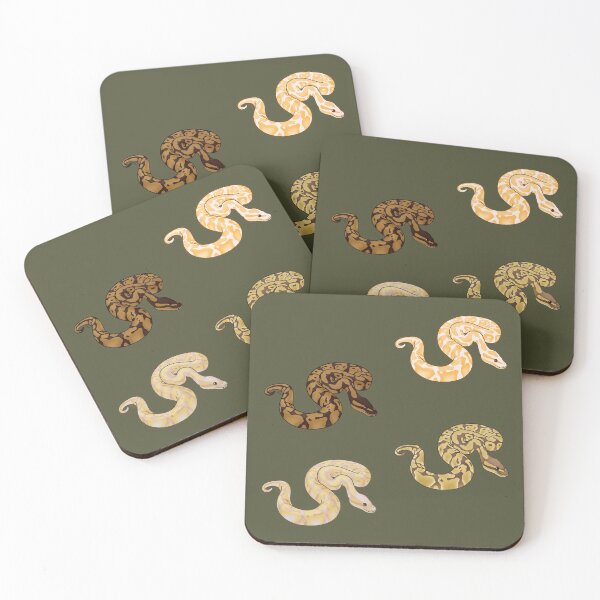 Item preview, Ball Python Pattern, morphs normal, albino, banana, lesser designed and sold by anacecilia.