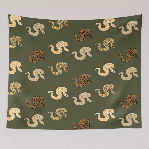 Item preview, Ball Python Pattern, morphs normal, albino, banana, lesser designed and sold by anacecilia.